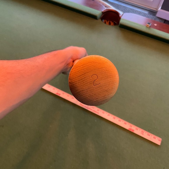 Louisville Slugger Wooden white ash Baseball Bat 31 1/2” like new - Picture 6 of 6